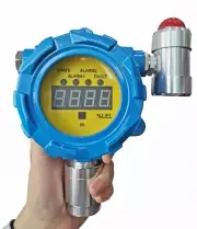 EX Flammable Gas Leak Detector Wall Mounted EX Combustible Gas Monitor 0-100%LEL