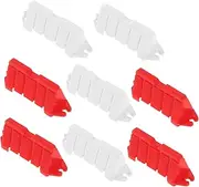 CIYODO 60Pcs Miniature Traffic Barricade for Car Racing Scratch Fences for Drift Tracks Mini Traffic Scenes Car Accessories for Enthusiasts