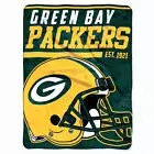 NFL Green Bay Packers Fleece Throw Blanket, Green Bay Blanket, NFL Blanket