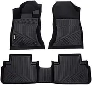 VIWIK Floor Mats Fit for Subaru Forester 2019-2025, Car Mats All Weather Protection Custom Full Set Floor Liners Include 1st and 2nd Row Front & Rear, Automotive Floor Mats TPE Black