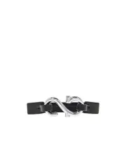 Ferragamo Gancini Hook Bracelet 17,19 Black