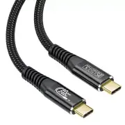 USB c Video Cable 3.3 ft - 240W Charging 40Gbps Data & Video Transfer Support...