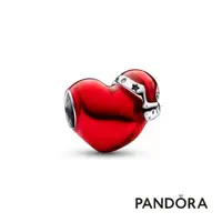 在飛比找momo購物網優惠-【Pandora官方直營】聖誕金屬紅心形串飾