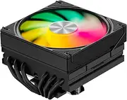 upHere Gaming H85KC6 ARGB CPU Air Cooler, 85mm Height Low Profile CPU Cooler 6×Ф6mm Heatpipes, TDP 180W, PWM 120mm CPU Fan for ITX Small Form Factor PC, Intel LGA 2011/2066(X79/X99), AMD AM5/AM4