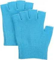 1 Pair Touch Hand Mask Hydrating Spa Gloves for Dry Cracked Skin Moisturizing Spa Gloves Gel