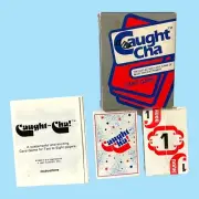 Vintage 1989 Caught Cha Card Game Fundex Factory Sealed Game Of Bluffing 9280