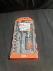 HDX 42 Piece Ratchet, Screwdriver And Socket Set-new-ID #258
