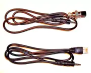 Kenwood TS-2000/TS-990 to TM-D710 Sky Command II Audio Cables Set