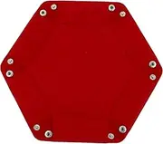 HOMOBABE Foldable Tray Storage Box Desktop Organizer for Dice and Sundries for Table Games and Home Use