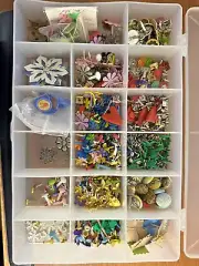 Scrapbooking Stamping Embellishments Shape Brads, Flowers, Snowflakes, Flamingos