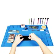 Kaisi Soldering Mat with Scale Ruler and Screw Position for Soldering, Phone ...