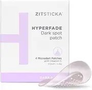ZitSticka Hyperfade Microdart Pimple Patch, Targets Post-Zit Blemishes, Hydrates & Evens Skin Tone, With Hyaluronic Acid & Vitamin C for Clear, Smooth-Looking Skin (4 count)