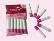"Sewline" Fabric Glue Stick Refill Blue - 6 pack