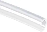 uxcell Silicone Tubing 5/8 inch(16mm) ID X 7/8 inch(22mm) OD 3.3ft 1m Flexible Silicon Rubber Tube Air Hose for Pump Transfer Clear