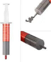 COMPANY LILI 5pcs New 30g Syringe Thermal Grease Gray CPU Chip Heatsink Paste Conductive Compound ABS Material Brand New