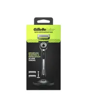 Gillette Gillettelabs With Exfoliating Bar Razor With Blades Refill 2 Pack