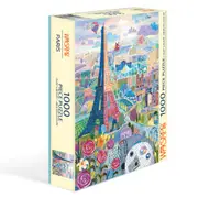 1000pc WerkShoppe 49x67.6cm Paris Children Jigsaw Puzzle w/ Inserts 13y+