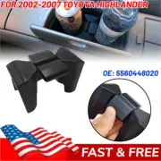 Fit For Toyota Highlander 2002-2007 Center Console Cup Holder insert Divider USA