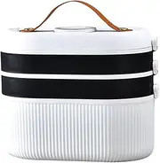 kokiya Medical Box Container Multi Layer with Handle Bins, Multipurpose First Aid Storage Box for Cosmetic Car Office Sports Travel