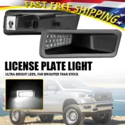For 2019 2020-2024 Dodge Ram 1500 LED Rear Bumper License Plate Light Lamp Set