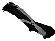New - 3 PAIRS 3XL* BLACK AND SILVER COMPRESSION SOCK