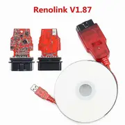 2024 New Models For Renolink V1.99/v1.94v1.87 Obd2 Interface Diagnostic For Renault For D-acia Ecu Programmer /key Coding/airbag ResettingRenolink V1.