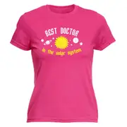 Best Doctor Solar System - Funny Novelty Womens T-Shirt T Shirt Tshirt