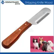 Stripping knifes for terriers dog carding comb pet comb rakes fox cat coat