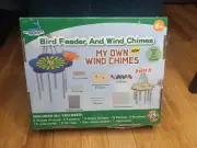 Build & Paint Crafts Kit - Bird Feeder + Wind Chimes STEM STEAM Learning - NIB