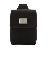 Dolce Gabbana Logo Tag Mini Backpack One size Black