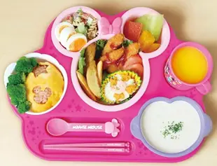 日貨 米妮 杯 碗 餐具組 湯匙 筷子 杯子 碗筷 餐具 組合 幼兒 兒童 美妮 迪士尼 正版 J00030529
