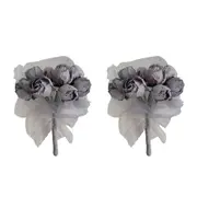2x Corpse Bride Flower Bouquet Kids/Children Halloween Costume Accessory/Props