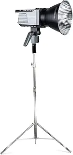 Aputure Amaran 100D with 2.8m Stainless Steel Light Stand, 5600K LED Video Light 130W COB Daylight CRI+95 with Bowens Mount Lighting for Photography,Interview