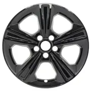 GLOSS BLACK WHEEL SKIN SET 17 in FOR 2013-2016 FORD ESCAPE