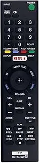 TooToo Universal Remote for Sony TVs – Replacement RMT-TX100U Works with All Sony Bravia Smart 4K/LED/LCD HDTV, 33ft Range, Netflix Button, No Setup, Fast 0.2s Response