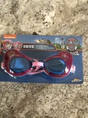 SwimWays Pinkfong Paw Patrol Pink Skye Kids Swim Goggles