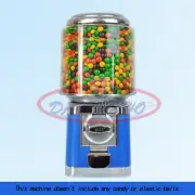 NEW Bulk Vending Gumball Candy Dispenser Machine Vending Products Blue