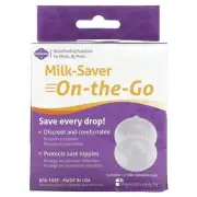 2 X Fairhaven Health, Milkies, Milk-Saver-On-The-Go, 2 Milk Collection Cups
