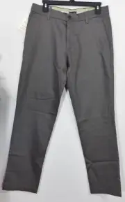 Dockers Mens Gray Athletic Fit Signature Khaki Pants Size 30x32 PB1387