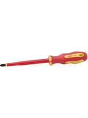Draper Tools Ergo Plus VDE No.3 X 150mm Cross Slot Screwdriver (64433)