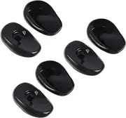 Garneck 6pcs Hair Dye Ear Protectors Comfortable and Washable Earmuffs Heat Shielding for Salon Home Use