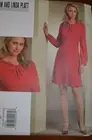 Vogue 1056 designer lined dress pattern - for KNITS - Sizes 14-22 NEW/UNCUT