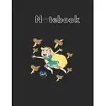 NOTEBOOK: DISNEY CHANNEL STAR VS THE FORCES OF EVIL HOT DOG NOTEBOOK FOR DOG FANS ANIMAL PRINT JOURNAL COLLEGE RULED BLANK LINED