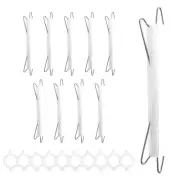 10 Pack Tomato Support Hooks and Tomato Clips for String, Garden Plant1392