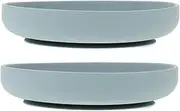 OKUMEYR Adaptive Dinnerware Set Spill Plate Suction Base for Toddlers Boys and Girls Elderly Food Grade Silicone Large Round Bowl