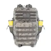 45L Military Tactical Backpack 3 Day Molle Assault Pack Large Army Bug Out Ba...