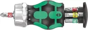 Wera Stubby Ratchet Screwdriver Magazine RA 1 Bits 008883 Kraftform Kompakt