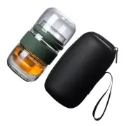 Glass Tea Tumbler With Sleeve Travel Coffee Tumbler Travel Glass Cup Teapot