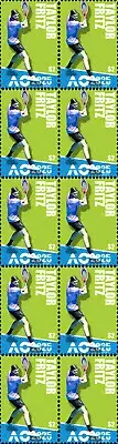 TAYLOR FRITZ AUSTRALIAN OPEN 2025 TENNIS MINT VIGNETTE STAMP STRIP OF 10