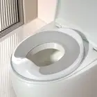 Anti-slip Baby Toilet Seat Splash-proof Toilet Seat Gasket for Boys Girls
